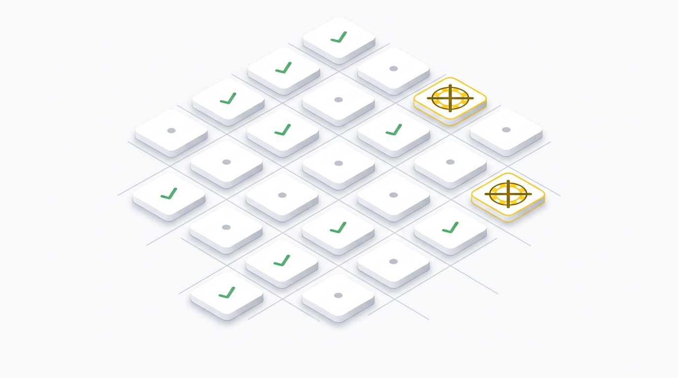 Illustration of discount eligibility and fee controls