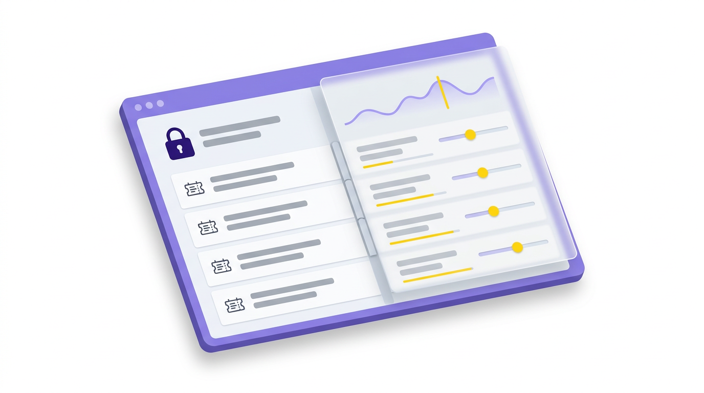 Illustration of an unchanged core catalog with a pricing overlay, sliders, and demand response