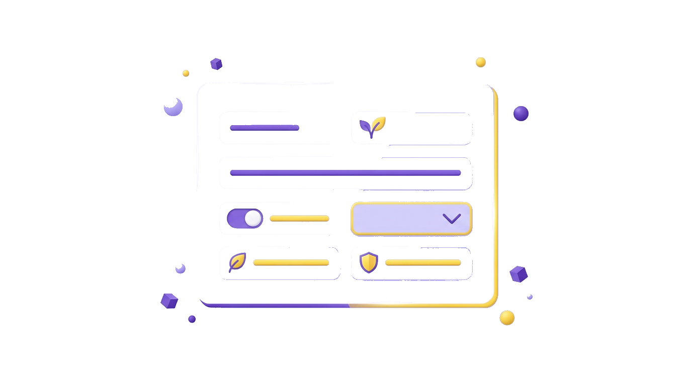 Illustration of custom attendee field types